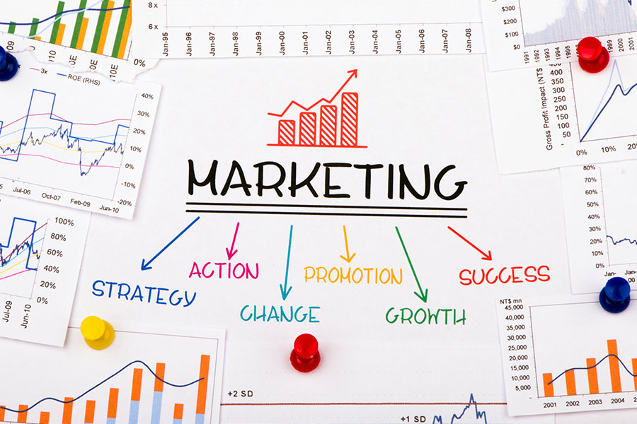 Marketing statistics and planning documents