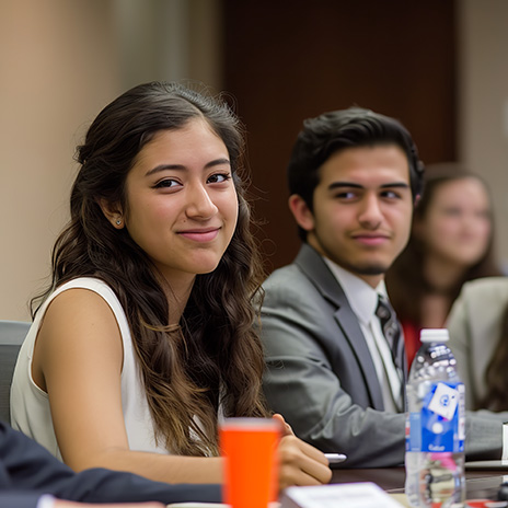 thumbnail of female student government member