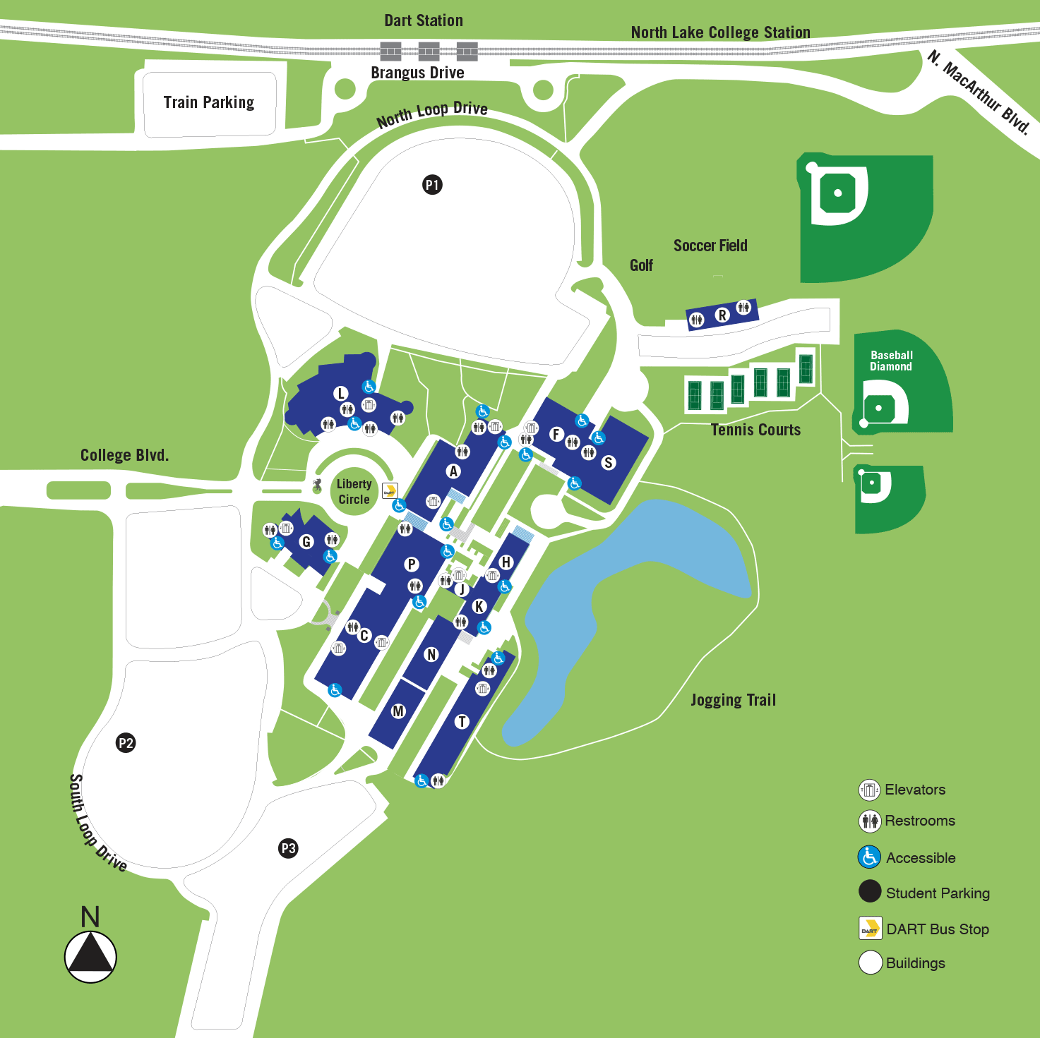 Doane University Campus Map